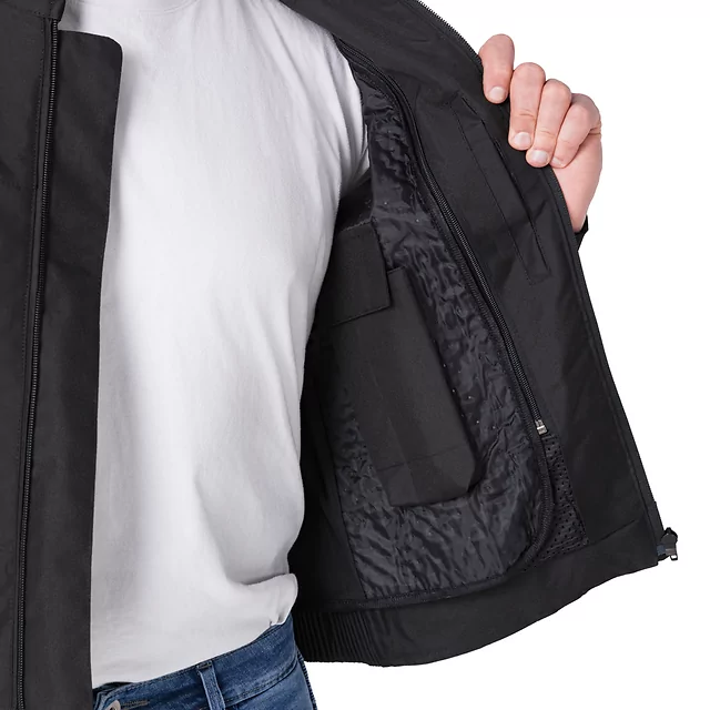 Motorcycle Jacket W-TEC Tonkawo - Black-Fluo