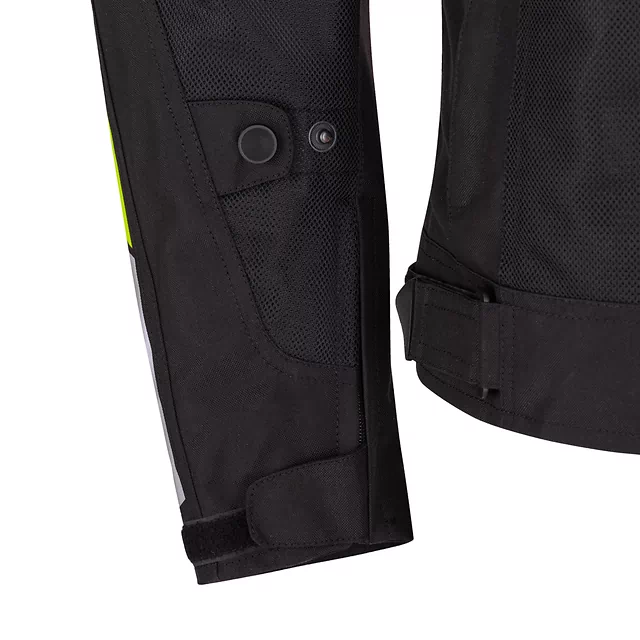Motorcycle Jacket W-TEC Timuco - Black-Fluo