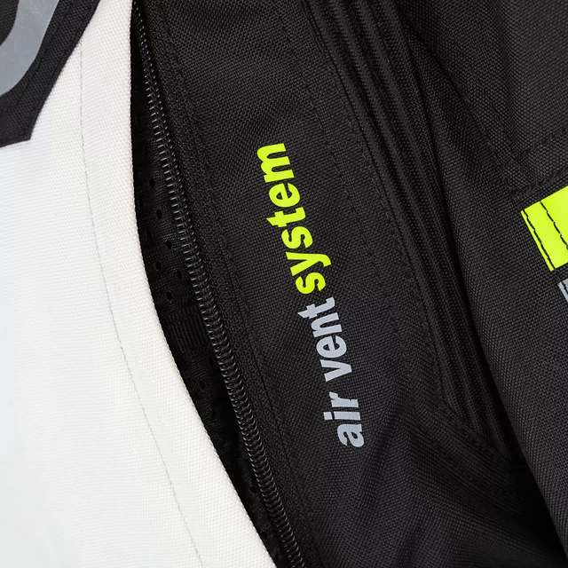 Women’s Motorcycle Jacket W-TEC Warao Lady - Black-Fluo