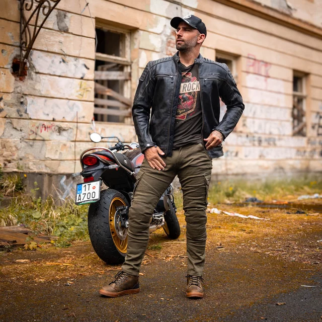 Motorcycle Boots W-TEC Fred - středomořská hnědá