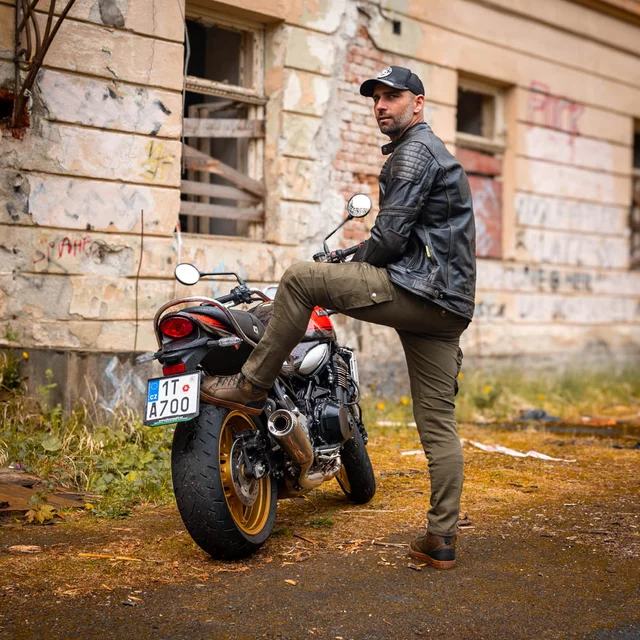 Motorcycle Boots W-TEC Fred - středomořská hnědá