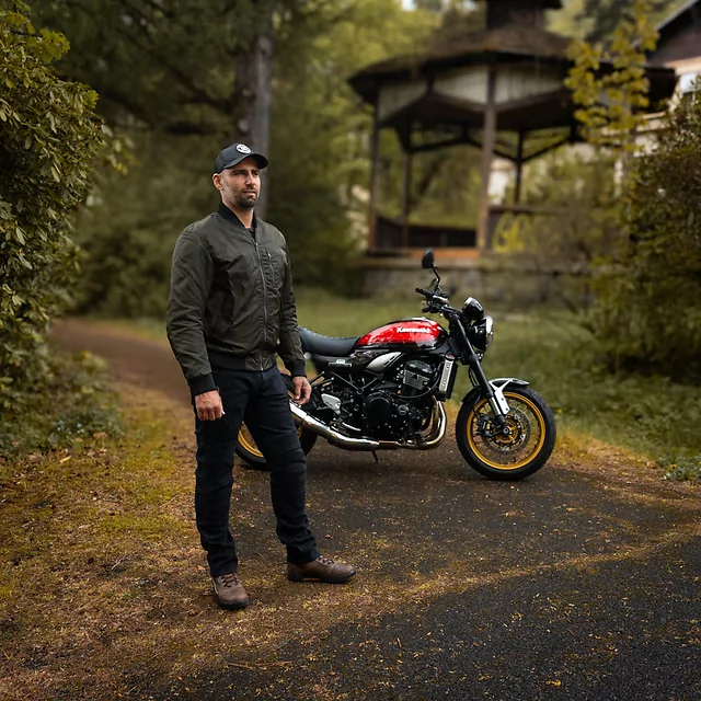 Men’s Motorcycle Jeans W-TEC Arikaro - Blue