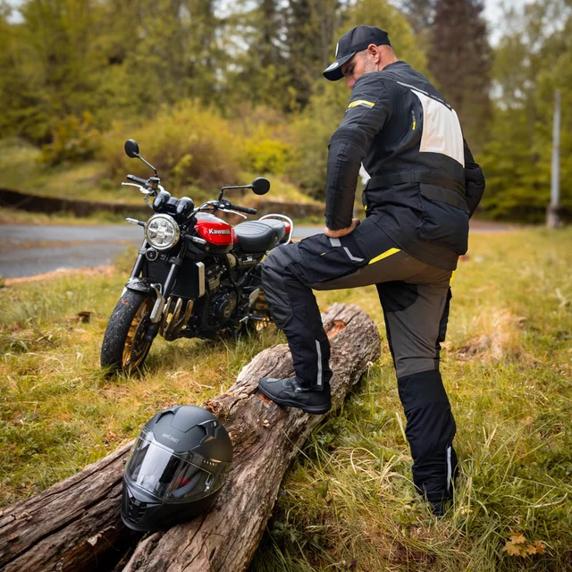 Motorcycle Boots W-TEC Tixten - Black