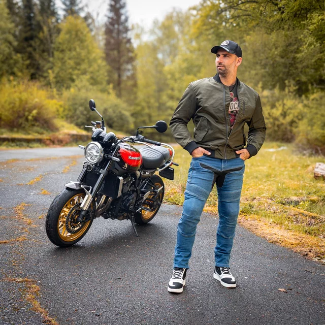 Men’s Motorcycle Jeans W-TEC Dynetis - Blue