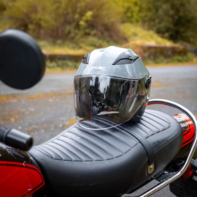 Open-Face Helmet W-TEC Barcela Nardo