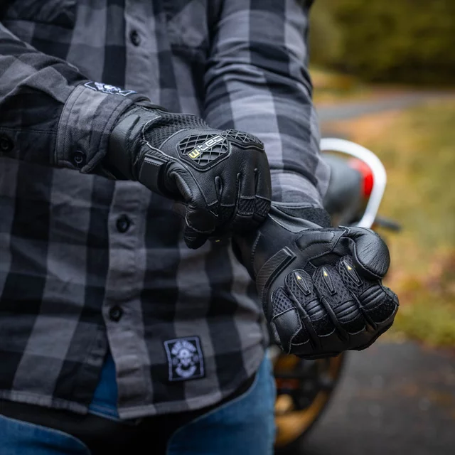 Motorcycle Gloves W-TEC Kosor - Red