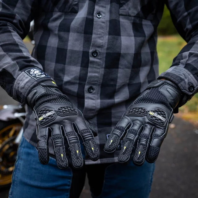 Motorcycle Gloves W-TEC Kosor - Red