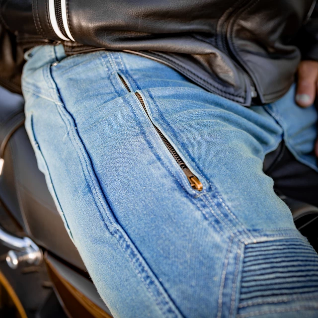 Men’s Motorcycle Jeans BOS Mazda - Blue
