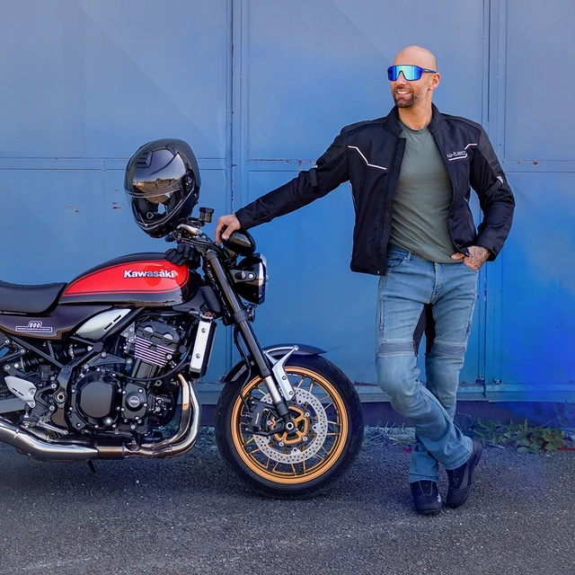Motorcycle Jacket W-TEC Adam - Black