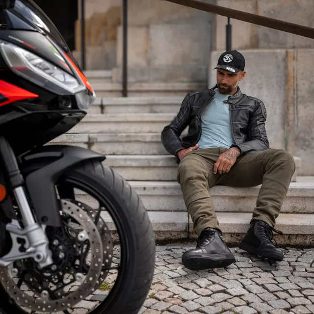 Motorcycle Shoes W-TEC Ravito - Black