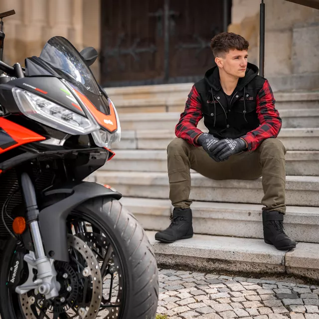 Motorcycle Jacket W-TEC Black Heart Radikaal