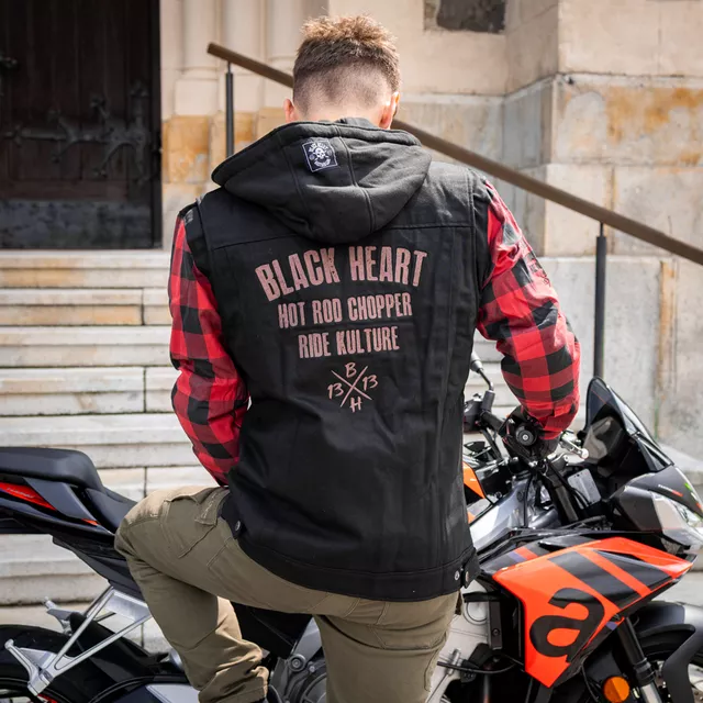 Motorcycle Jacket W-TEC Black Heart Radikaal
