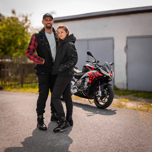 Motorcycle Pants W-TEC Askew - Black
