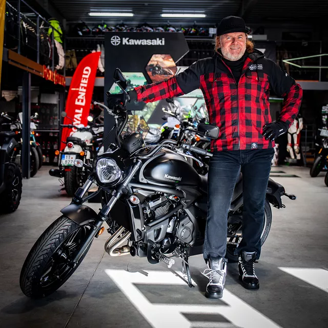 Softshell Jacket W-TEC Black Heart Rozzer - Red-Black