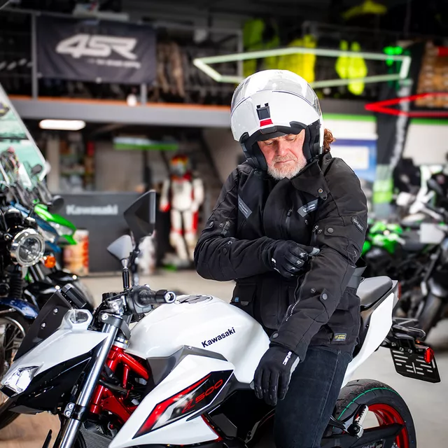 Motorcycle Jacket W-TEC Nykolas - Black