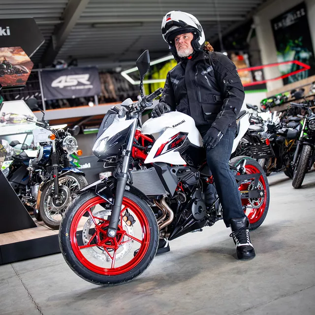 Motorcycle Jacket W-TEC Nykolas - Black