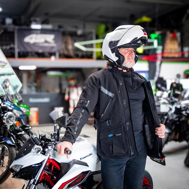 Motorcycle Jacket W-TEC Nykolas - Black