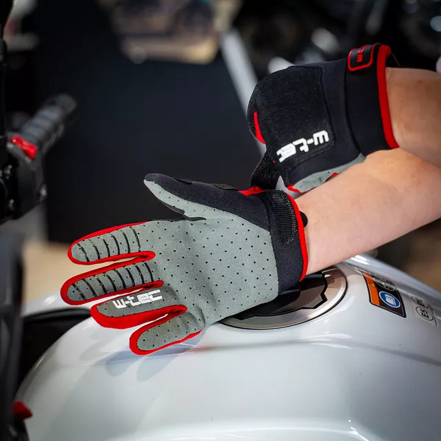 Children’s Motocross Gloves W-TEC Matosinos Kids - Black