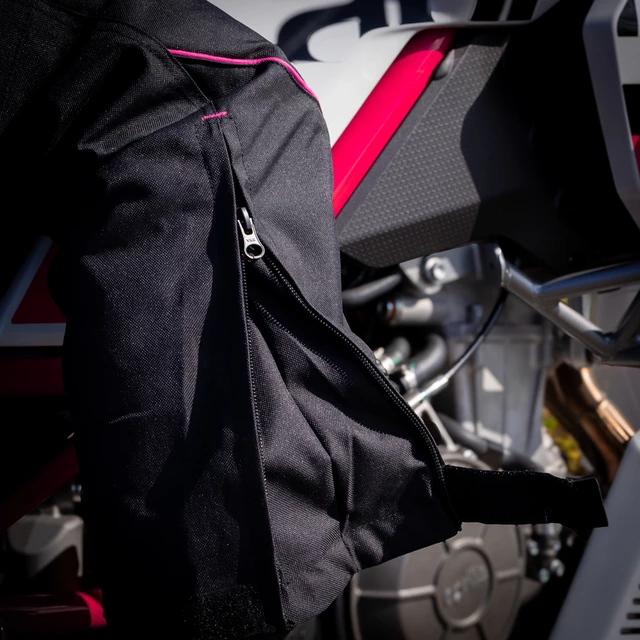 Women’s Motorcycle Pants W-TEC Durmanes Lady - Black-Pink