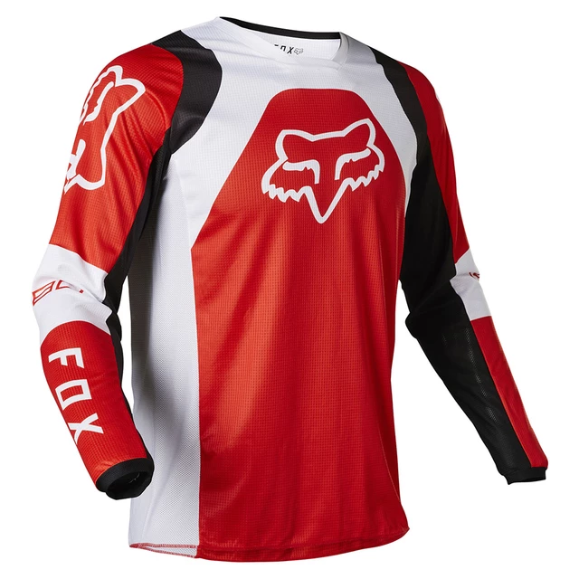 Motocross Jersey FOX 180 Lux Fluo Red MX22