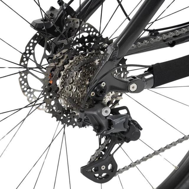 Full-Suspension Mountain E-Bike Levit Kingit BF Overstep 630 29” – 2024 - Blue black pearl