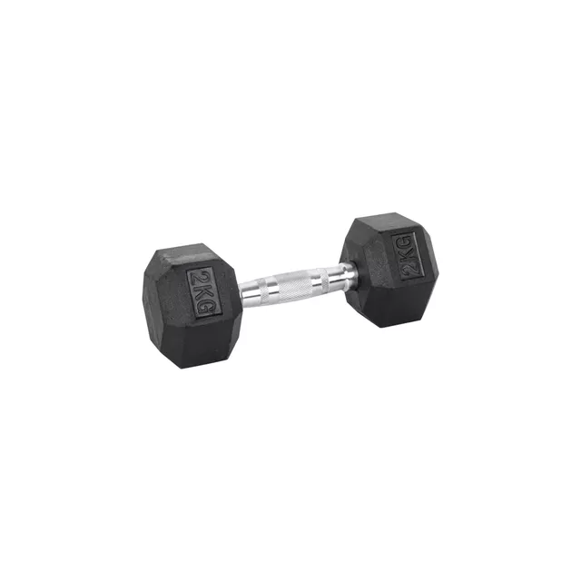Hex Dumbbell inSPORTline Hexsteel 2 kg