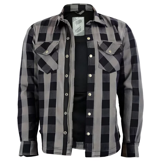 Motorcycle Shirt BOS Lumberjack - Orange