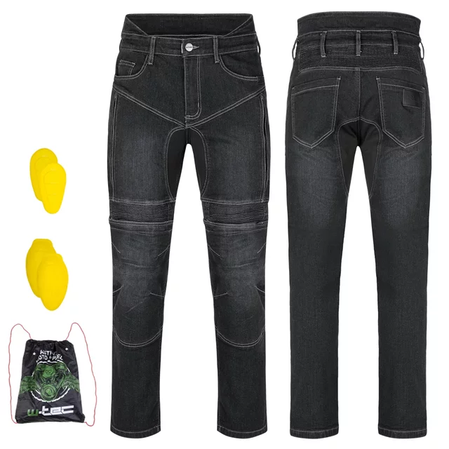 Men’s Motorcycle Jeans W-TEC Biterillo Evo - Black