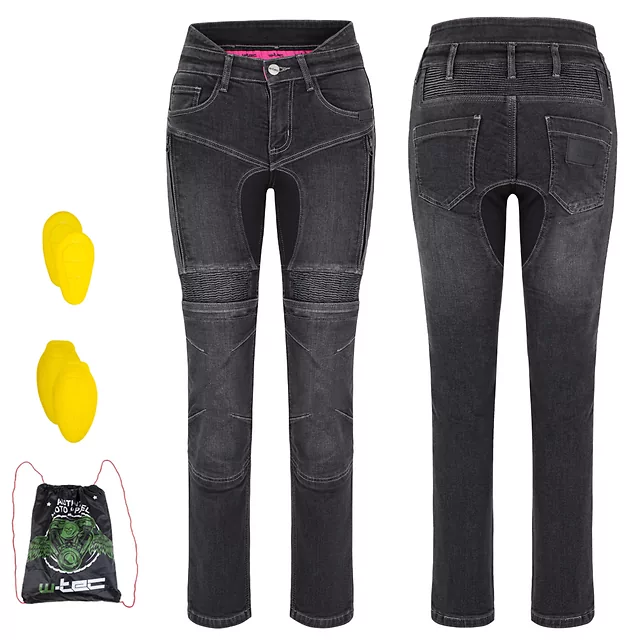 Women’s Motorcycle Jeans W-TEC Biterilla Eva Lady - Black