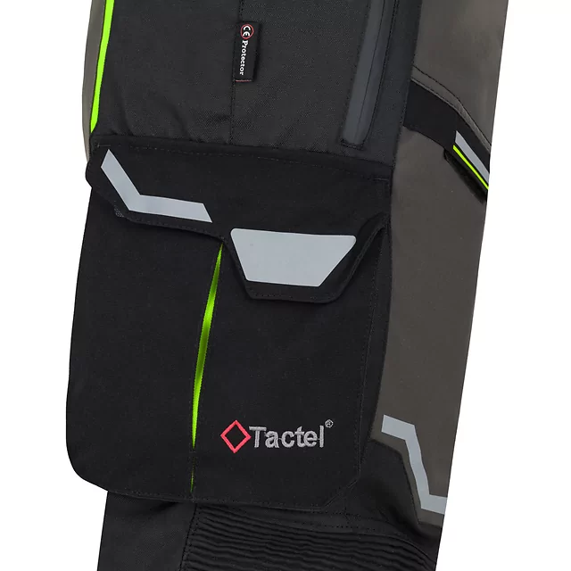 Motorcycle Pants W-TEC Daimick - Black-Grey