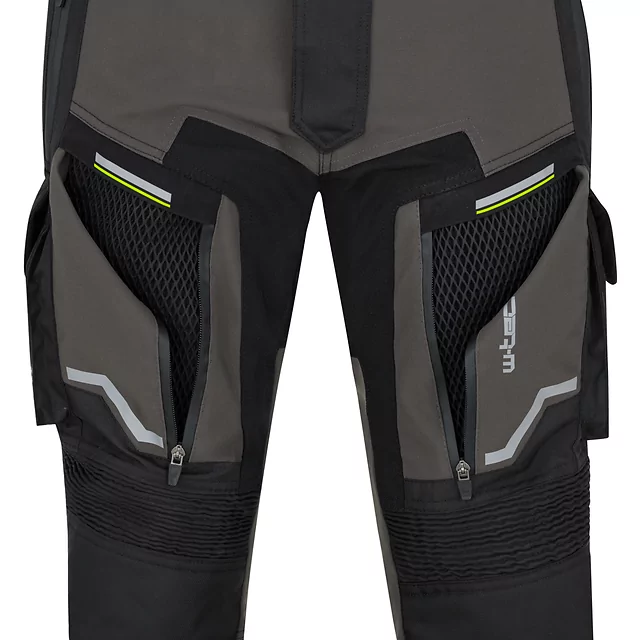 Motorcycle Pants W-TEC Daimick - Black-Grey
