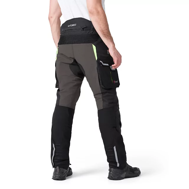 Motorcycle Pants W-TEC Daimick - Black-Grey
