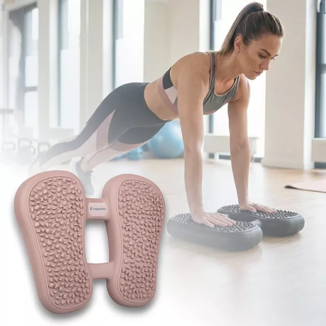 Balance & Massage Pad inSPORTline Balaxor - mocha mousse