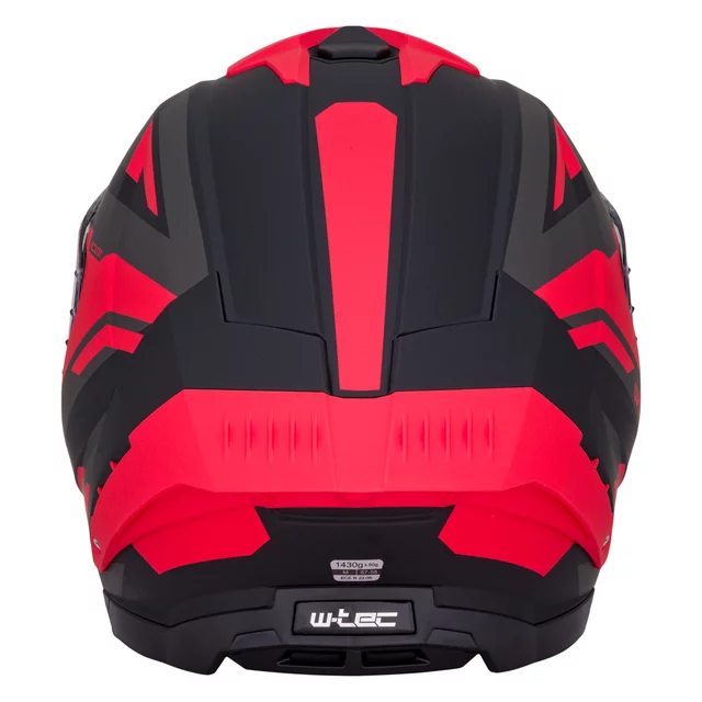 Motorcycle Helmet W-TEC Voltik Graphic - Red