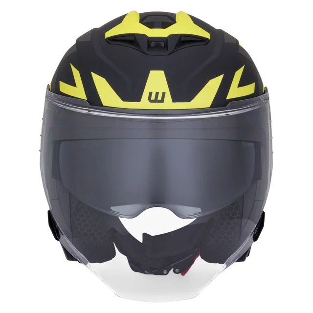 Motorcycle Helmet W-TEC Voltik Graphic - Red