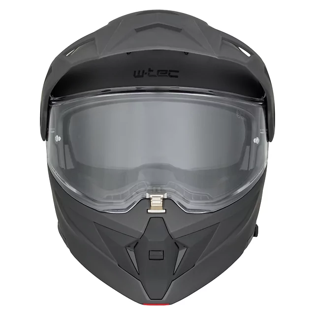 3-in-1 Flip-Up Motorcycle Helmet W-TEC Neovu - Grey