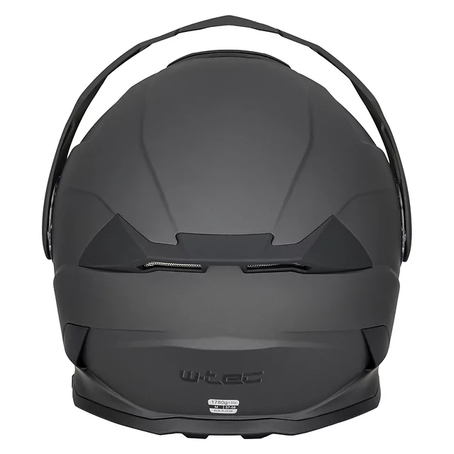 3-in-1 Flip-Up Motorcycle Helmet W-TEC Neovu - Grey