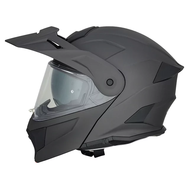 3-in-1 Flip-Up Motorcycle Helmet W-TEC Neovu - Grey