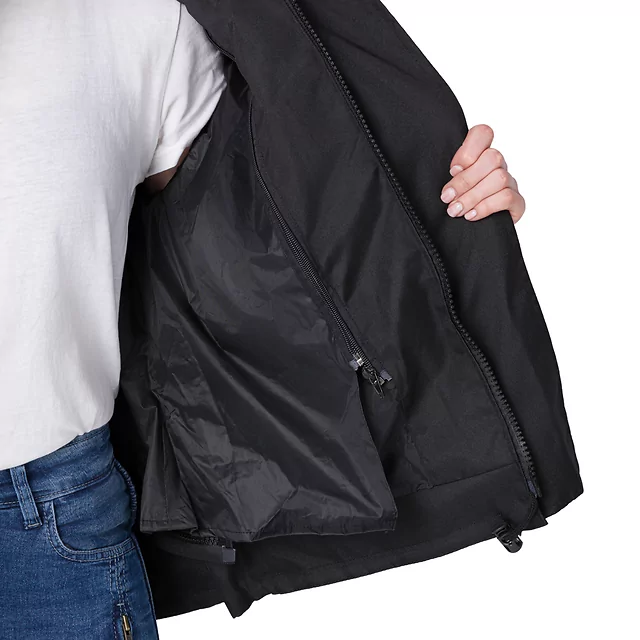 Women’s Motorcycle Jacket W-TEC Radana - Black-Grey-Green