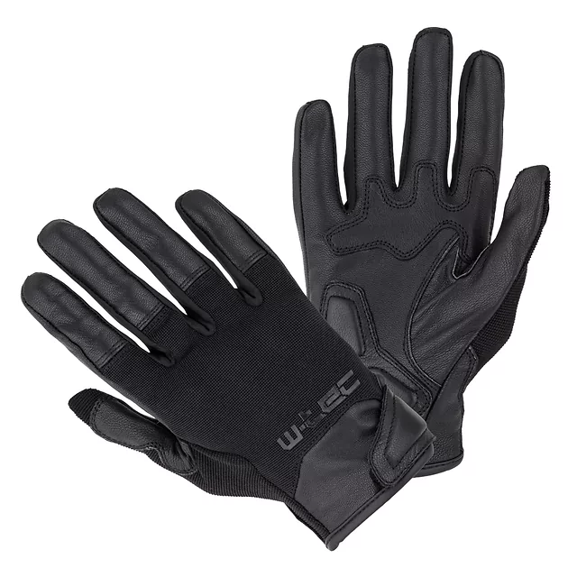 Motorcycle Gloves W-TEC Struge - Black - Black