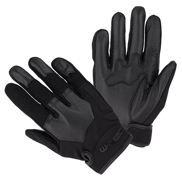 Motorcycle Gloves W-TEC Trebizat - Black - Black