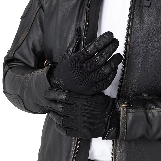 Motorcycle Gloves W-TEC Struge - Black