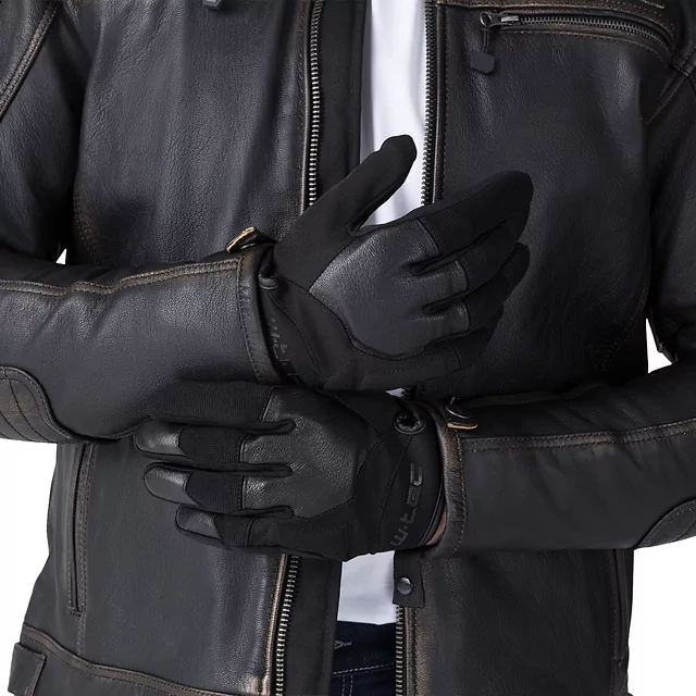 Motorcycle Gloves W-TEC Trebizat - Black