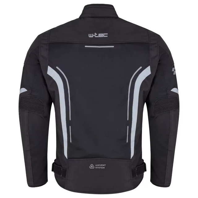 Men’s Summer Motorcycle Jacket W-TEC Mirelio - Black-Fluo