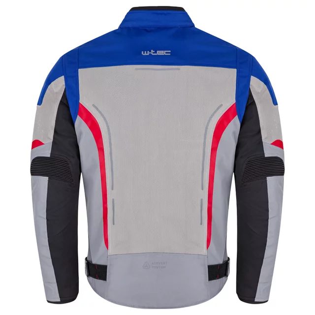 Men’s Summer Motorcycle Jacket W-TEC Mirelio - Black-Fluo
