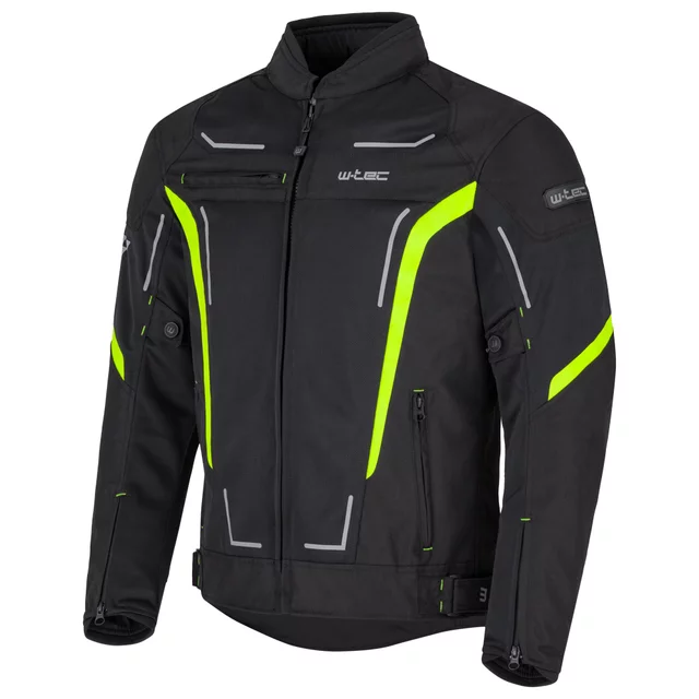 Men’s Summer Motorcycle Jacket W-TEC Mirelio - Black-Grey
