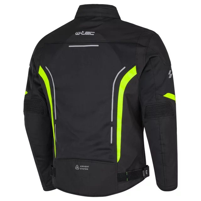 Men’s Summer Motorcycle Jacket W-TEC Mirelio - Black-Grey