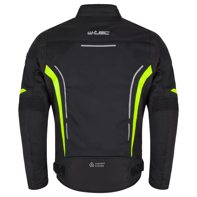 Men’s Summer Motorcycle Jacket W-TEC Mirelio - Black-Grey
