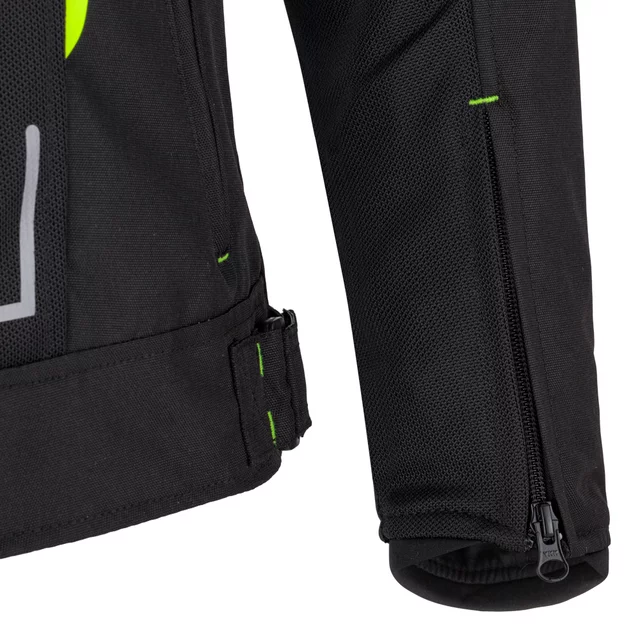Men’s Summer Motorcycle Jacket W-TEC Mirelio - Black-Grey