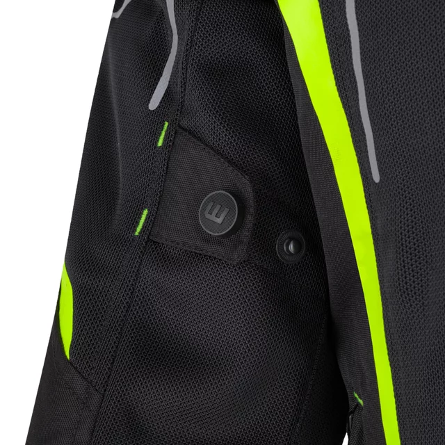Men’s Summer Motorcycle Jacket W-TEC Mirelio - Black-Grey